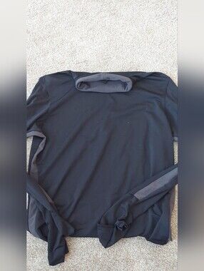 Nike Dri-FIT Black Top with Logo